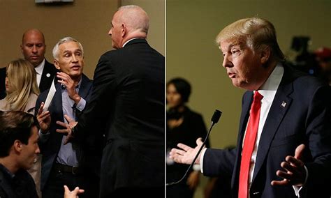 Univisions Jorge Ramos Kicked Out Of Donald Trump Press Conference