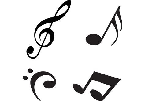 Specifically, these are treble clef flash cards, bass clef flash cards alto clef flash cards and tenor clef. Modern Music Notes Vectors 81778 Vector Art at Vecteezy