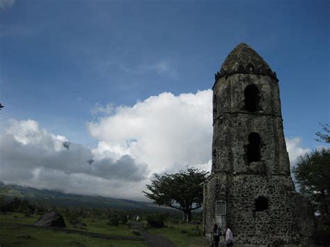 Cagsawa Church Mayon Volcano Christine Loves To Travel