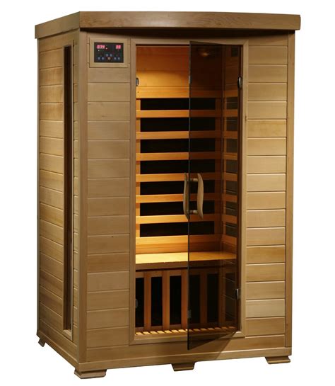 Health And Fitness Den Radiant Saunas Bsa2409 2 Person Hemlock