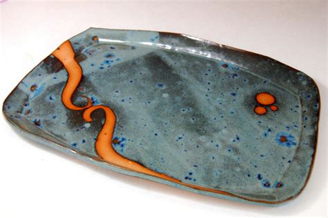 Handmade Pottery Serving Platter Large Pottery Serving ...