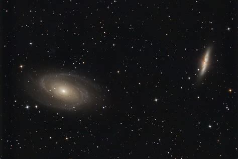Bodes Galaxy M81 And Cigar Galaxy M82 Astrophotography By