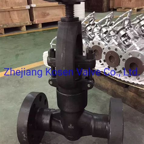 Power Station Forged Pressure Seal Globe Valve China Cast Iron Globe