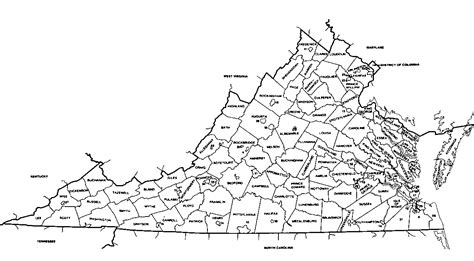 Virginia Counties With Cities