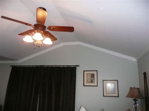 Find a consistent height in your room with the vaulted. Pin by Sara 'Trombley' Kern on Remodeling :) | Crown ...