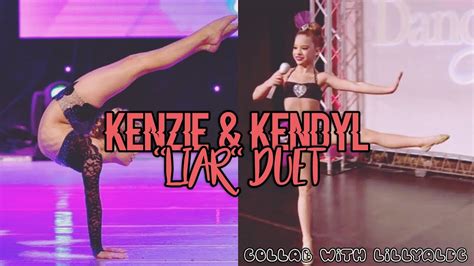 kendyl and kenzie liar duet collab with lillyaldc youtube