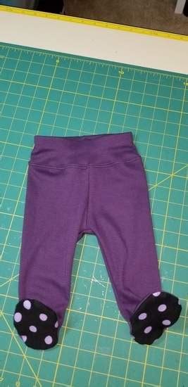 Baby Footed Pants Free Sewing Pattern