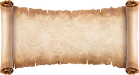 Parchment Scroll Pngs For Free Download
