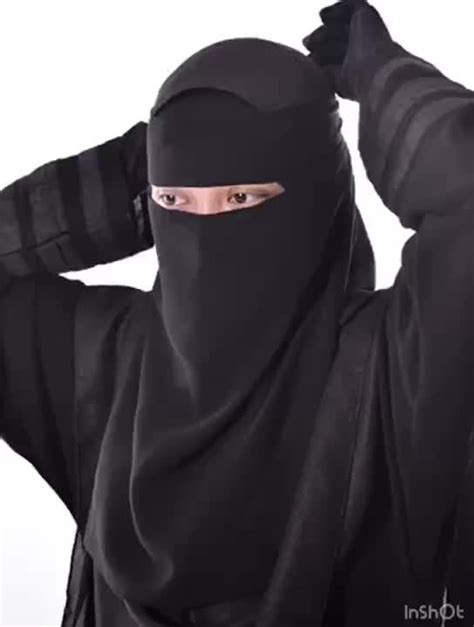 In Stock Solid Color Womens Saudi Niqab Muslim Face Veil For Hijab