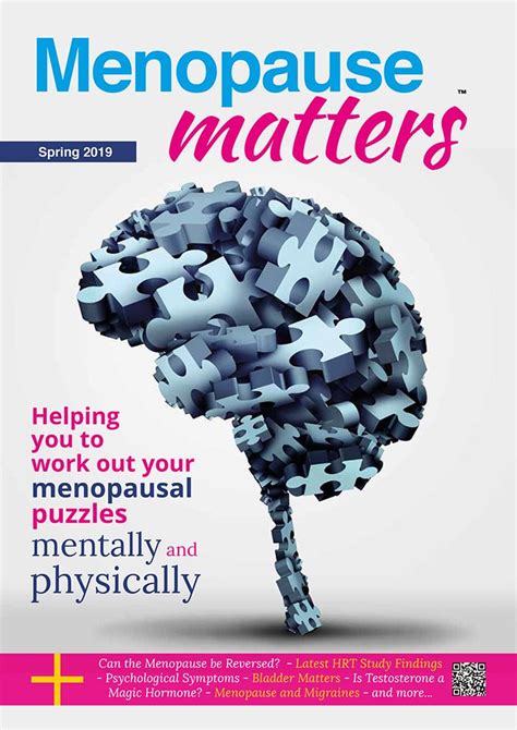 Menopause Matters Magazine Womens Health Concern