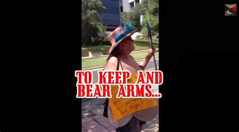 Topless Texas Protesters Troll Gun Activists San Antonio Express News