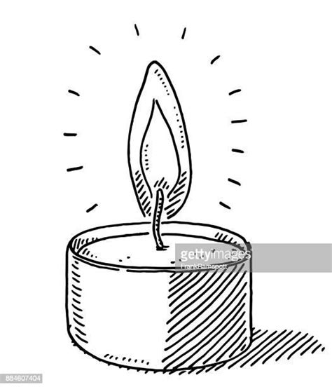 Lit Candle Drawing Photos And Premium High Res Pictures Getty Images