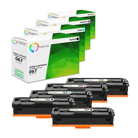 Tct Compatible Toner Cartridge Replacement For The Canon 067 Series 5