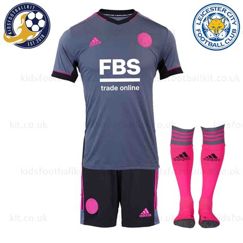 Leicester City Third Kids Kit 202122 Discounted Price High Quality