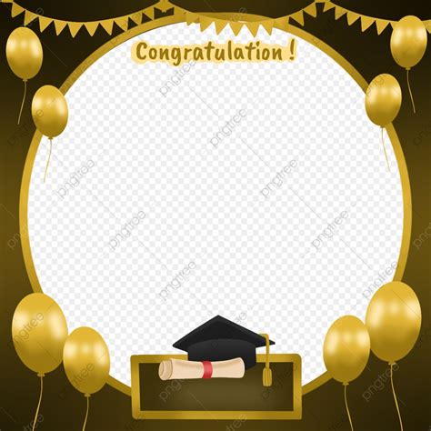 Marco De Graduación Felicitaciones Twibbon Png Dibujos 2021 Colegio