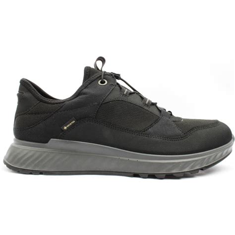 Ecco Mens 835334 Gtx Trainer Black Shoeshopie Cordners Shoes