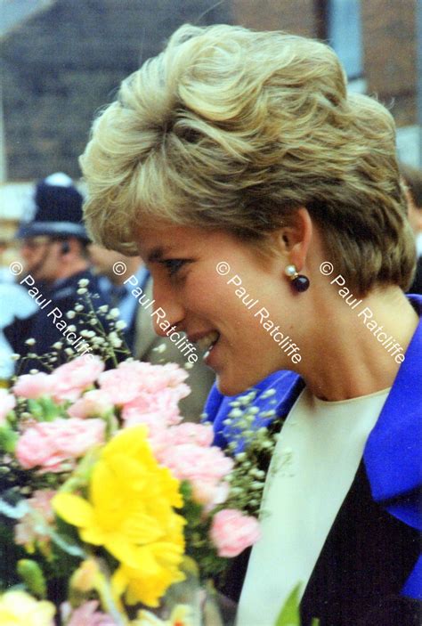 Royal Photography By Paul Ratcliffe Diana Princess Of Wales Thurnscoe