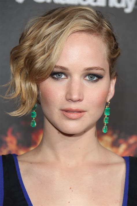 Jennifer Lawrence Before And After Jennifer Lawrence Short Hair