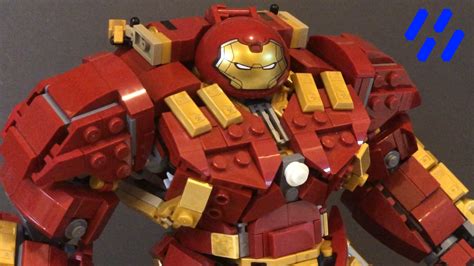 Lego Moc Aou Iron Man Mark 44 Hulkbuster 76031 76105 Combination By