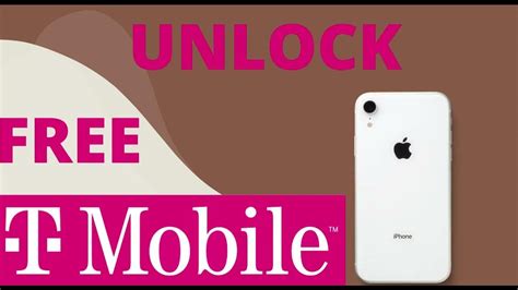 How To Unlock T Mobile Iphone Youtube