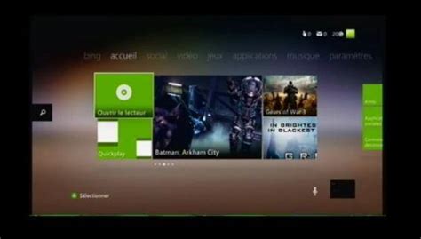 La Mise à Jour Du Dashboard Xbox 360 En Vidéo À Découvrir