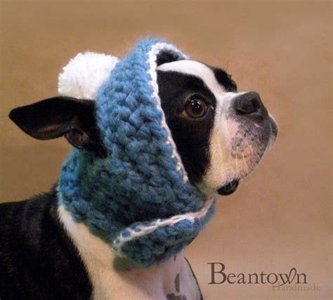 The Abominable Snow Bean Dog Hat Custom Colors Dog Hat