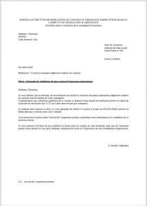 Lettre recommandée avec accusé de réception Exemples gratuits de lettre de résiliation d'assurance ...