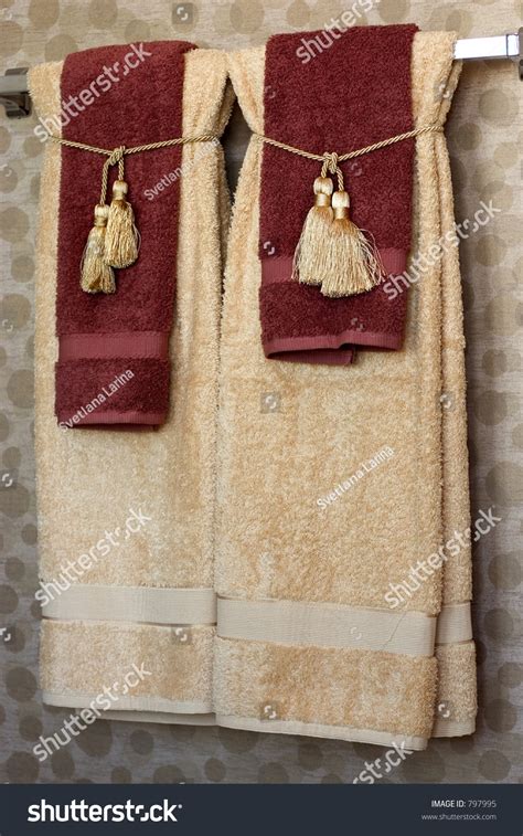 Alibaba.com offers 992 luxury collection bath towels products. Luxurious Bath Towels With Golden Tassels Stock Photo ...