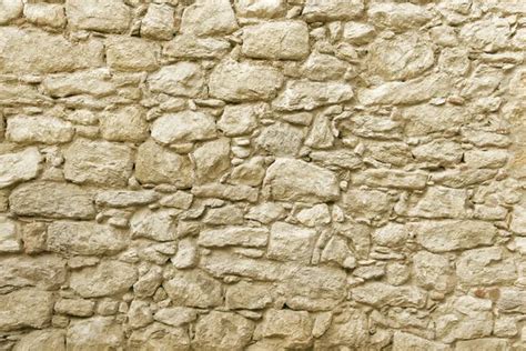 Old Beige Stone Granite Wall Background Texture — Stock Photo