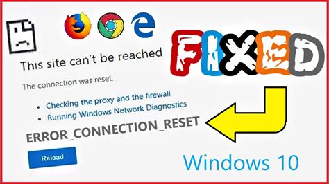 ERR CONNECTION RESET Windows Fixed How To Fix ERR CONNECTION RESET In Google Chrome Browser