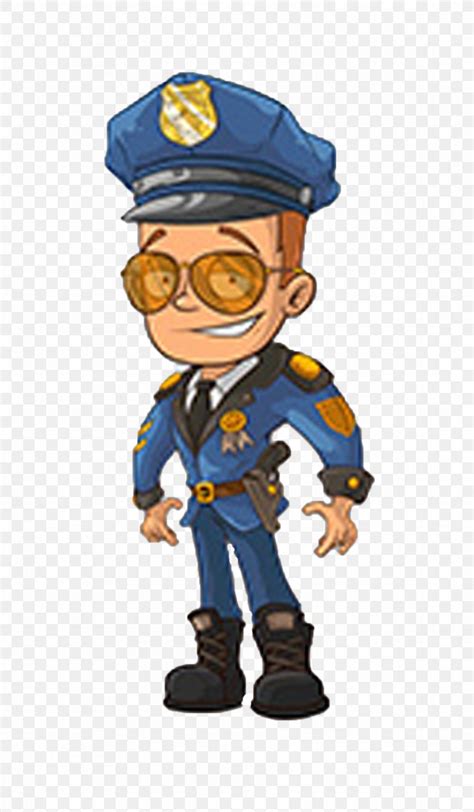 Cartoon Police Officer Royalty Free Illustration Png 882x1512px