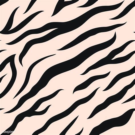 Tiger Stripes Seamless Vector Pattern Free Image By Rawpixel Com