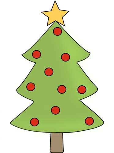 Clip Art Christmas Tree Clip Art Library