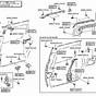 Toyota Sienna Body Parts Diagram