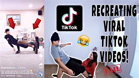 Recreating Viral Couple Tik Tok Videos Cringey Youtube