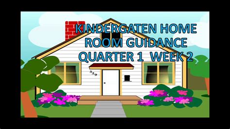 Kindergarten Homeroom Guidance Quarter 1 Week 2 Youtube