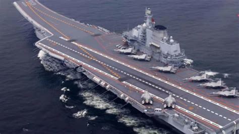 The Second Chinese Aircraft Carrier Type 001a Went On Sea Trials