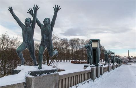 The Vigeland Sculpture Park In Oslo Norway Travel Sandwich