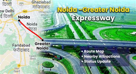 Noida Greater Noida Expressway Distance Map Route And More Luxury