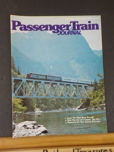 Passenger Train Journal 197677 Dec 76jan 77 Broadway From Head To En