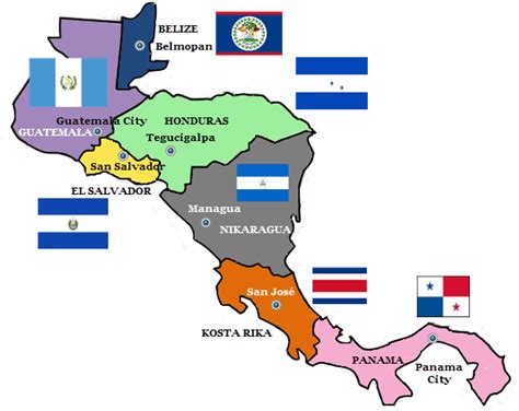Negara Negara Di Amerika Tengah