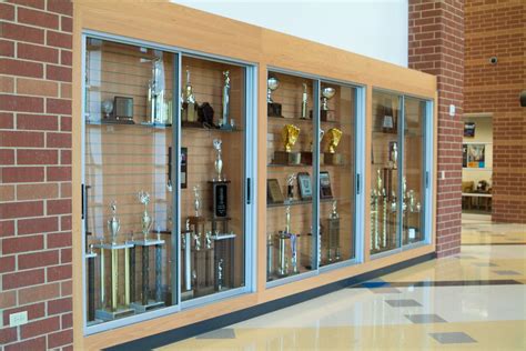 Glass Trophy Display Case