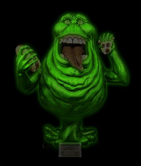 Ghostbusters Slimer Exclusive Glow In The Dark Life Size Statue 11