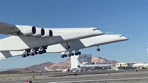 Stratolaunch Roc Carrier Aircraft Completes Third Flight Test Over