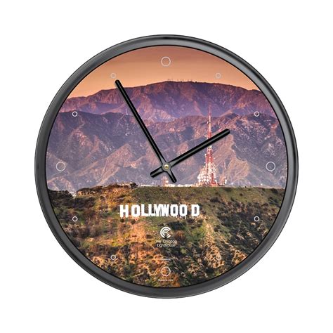 Chicago Lighthouse Hollywood Sign 1275 Inch Decorative Wall Clock