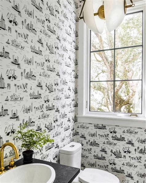 Black Toile Wallpaper Bathroom Download Black Wallpapers From Pexels