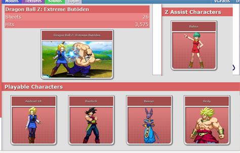 Log in to add custom notes to this or any other game. 3DS Dragon Ball Z Extreme Butoden - Playable Characters sprite sheets ripped by Ploaj