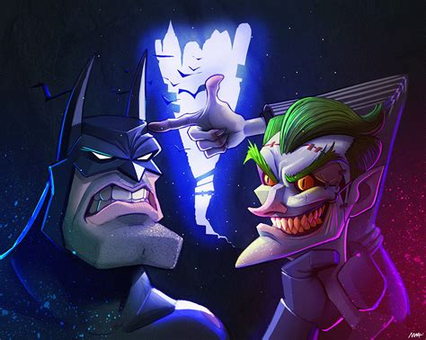 Joker And Batman Artwork Hd Superheroes 4k Wallpapers Images