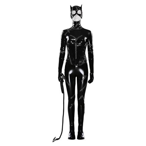 Batman Returns Dc Catwoman Selina Kyle Halloween Carnival Suit Cospla