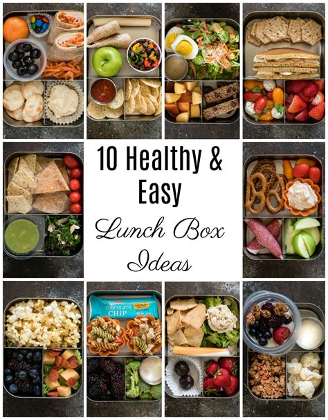 Healthy Lunchbox Ideas For Kids Examples And Forms